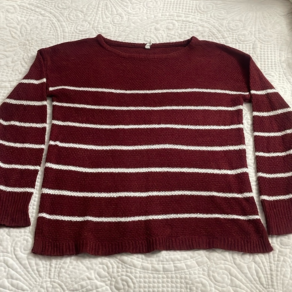 Pinkblush Striped Sweater
